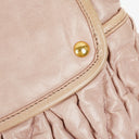 Miu Miu Matelasse Leather Tote Bag