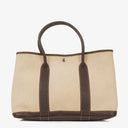 Hermes Garden Party 36 MM Buffle Skipper Toile Marron Fonce Tote Bag