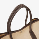 Hermes Garden Party 36 MM Buffle Skipper Toile Marron Fonce Tote Bag