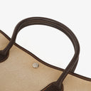 Hermes Garden Party 36 MM Buffle Skipper Toile Marron Fonce Tote Bag