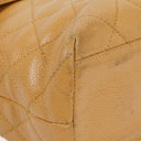 Chanel Caviar Quilted Beige Jumbo Kelly Flap Bag
