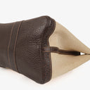 Hermes Garden Party 36 MM Buffle Skipper Toile Marron Fonce Tote Bag