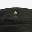 Chanel Black Caviar Timeless CC Wallet on Chain WOC