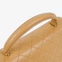 Chanel Caviar Quilted Beige Jumbo Kelly Flap Bag