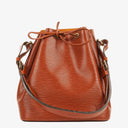 Louis Vuitton Petit Noe Brown EPI Leather Shoulder Bag