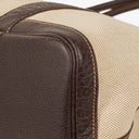 Hermes Garden Party 36 MM Buffle Skipper Toile Marron Fonce Tote Bag