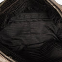Prada Vitello Daino Antik Piombo Handbag