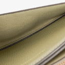 Coach Pebbled Leather Moss Green Tabby Shoulder Bag