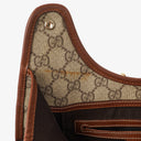 Gucci Jackie Bardot GG Supreme Shoulder Bag