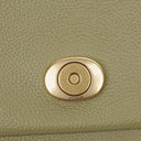 Coach Pebbled Leather Moss Green Tabby Shoulder Bag