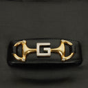 Gucci Black Horsebit 1955 Shoulder Bag