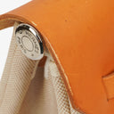 Hermes Herbag Natural Toile Vache Hunter MM 2 In 1 Bag