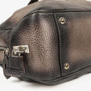 Prada Vitello Daino Antik Piombo Handbag
