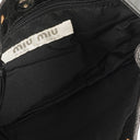 Miu Miu Shine Black Handbag