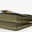Coach Pebbled Leather Moss Green Tabby Shoulder Bag