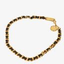 Chanel Coco Mark Leather Chain Belt