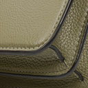 Coach Pebbled Leather Moss Green Tabby Shoulder Bag