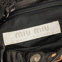 Miu Miu Shine Black Handbag