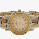 Hermes Clipper Quartz Watch Two- Tone Stainless Steel&nbsp;