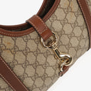 Gucci Jackie Bardot GG Supreme Shoulder Bag