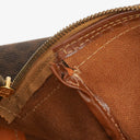 Celine Vintage Macadam Triomphe Brown Travel Bag