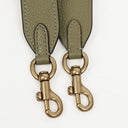 Coach Pebbled Leather Moss Green Tabby Shoulder Bag
