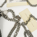 Stella McCartney Falabella Mini Tote Black Vegan Shaggy Deer Fold Over Bag