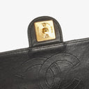 Chanel Small Classic Single Flap Bag Black Quilted Lambskin With 24K Gold-Plated Hardware