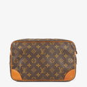 Louis Vuitton Compiegne 28 Monogram Canvas Clutch Bag