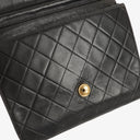 Chanel Small Classic Single Flap Bag Black Quilted Lambskin With 24K Gold-Plated Hardware