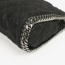 Stella McCartney Falabella Mini Tote Black Vegan Shaggy Deer Fold Over Bag