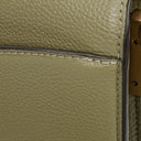Coach Pebbled Leather Moss Green Tabby Shoulder Bag