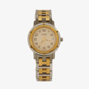 Hermes Clipper Quartz Watch Two- Tone Stainless Steel&nbsp;