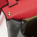 Valentino Garavani Tri-Color Leather Rockstud Flip Lock Flap Bag