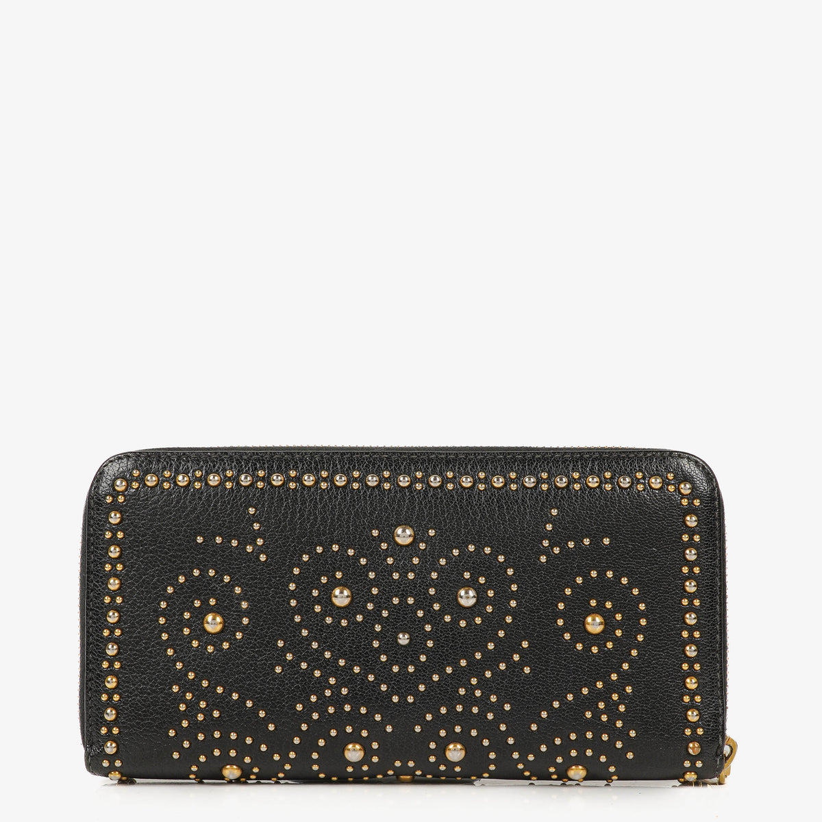 Miu Miu Madras Lux Borc Nero Leather Wallet