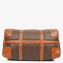 Celine Vintage Macadam Triomphe Brown Travel Bag