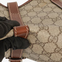 Gucci Jackie Bardot GG Supreme Shoulder Bag