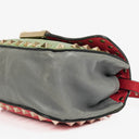 Valentino Garavani Tri-Color Leather Rockstud Flip Lock Flap Bag