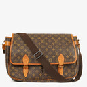 Louis Vuitton Sac Gibeciere GM Monogram Canvas Shoulder Bag