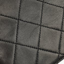 Chanel Small Classic Single Flap Bag Black Quilted Lambskin With 24K Gold-Plated Hardware