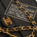 Chanel Small Classic Single Flap Bag Black Quilted Lambskin With 24K Gold-Plated Hardware