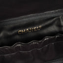 Chanel Burgundy Leather Vanity Case