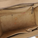 Celine Micro Luggage Leather Beige Tote Bag