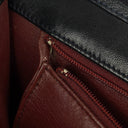 Chanel Classic Mörk Marinblå Quiltad Lammnappa Enkel Flap-väska med 24K Guldpläterad Metall