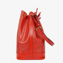 Louis Vuitton Noe Grande GM Red EPI Leather Shoulder Bag