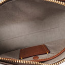Coach Dark Brown/Maple Glossy Leather Juliet 25 Shoulder Bag