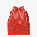 Louis Vuitton Noe Grande GM Red EPI Leather Shoulder Bag