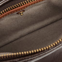 Coach Dark Brown/Maple Glossy Leather Juliet 25 Shoulder Bag