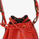 Louis Vuitton Noe Grande GM Red EPI Leather Shoulder Bag