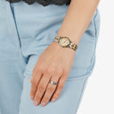 Hermes Clipper Quartz Watch Two- Tone Stainless Steel&nbsp;